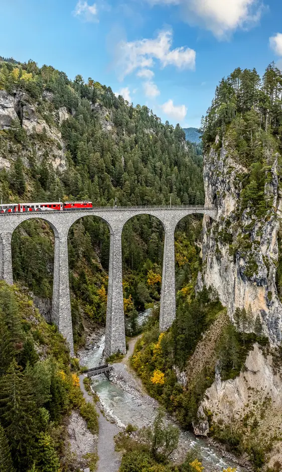 Viaduct Shuttle Landwasser Viaduct