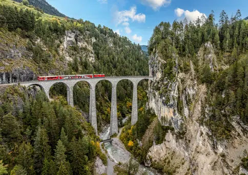 Viaduct Shuttle Landwasser Viaduct