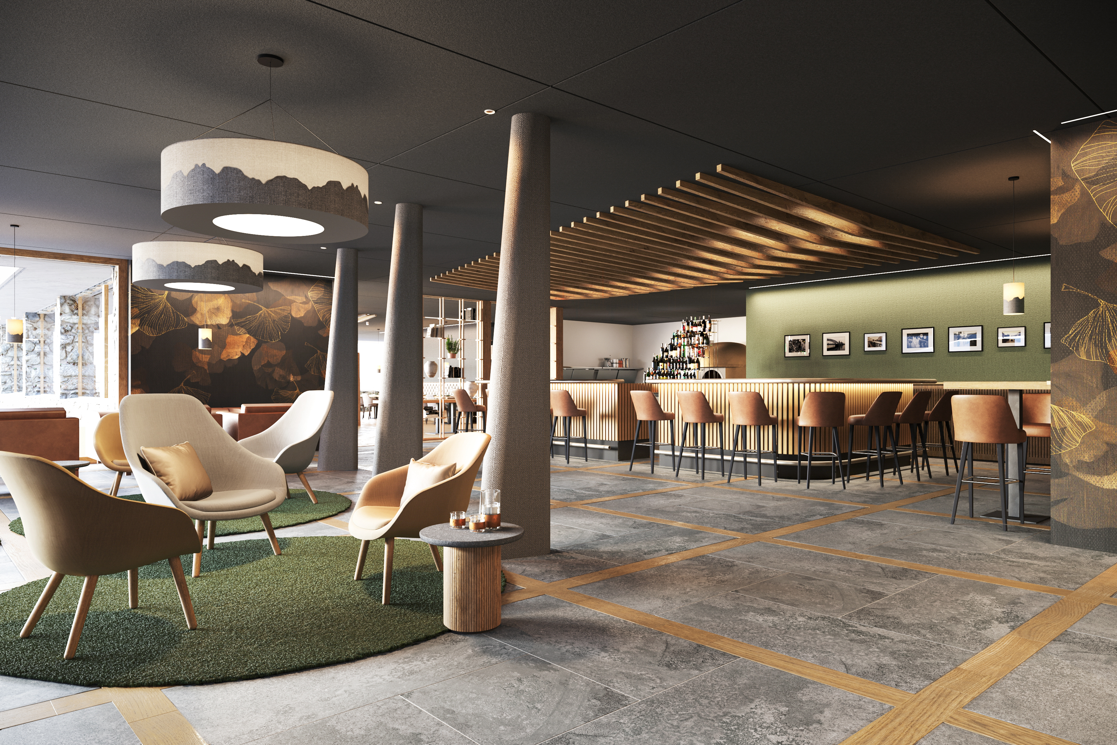 Hotel Krone Lounge Bar ©Hotel Krone Churwalden
