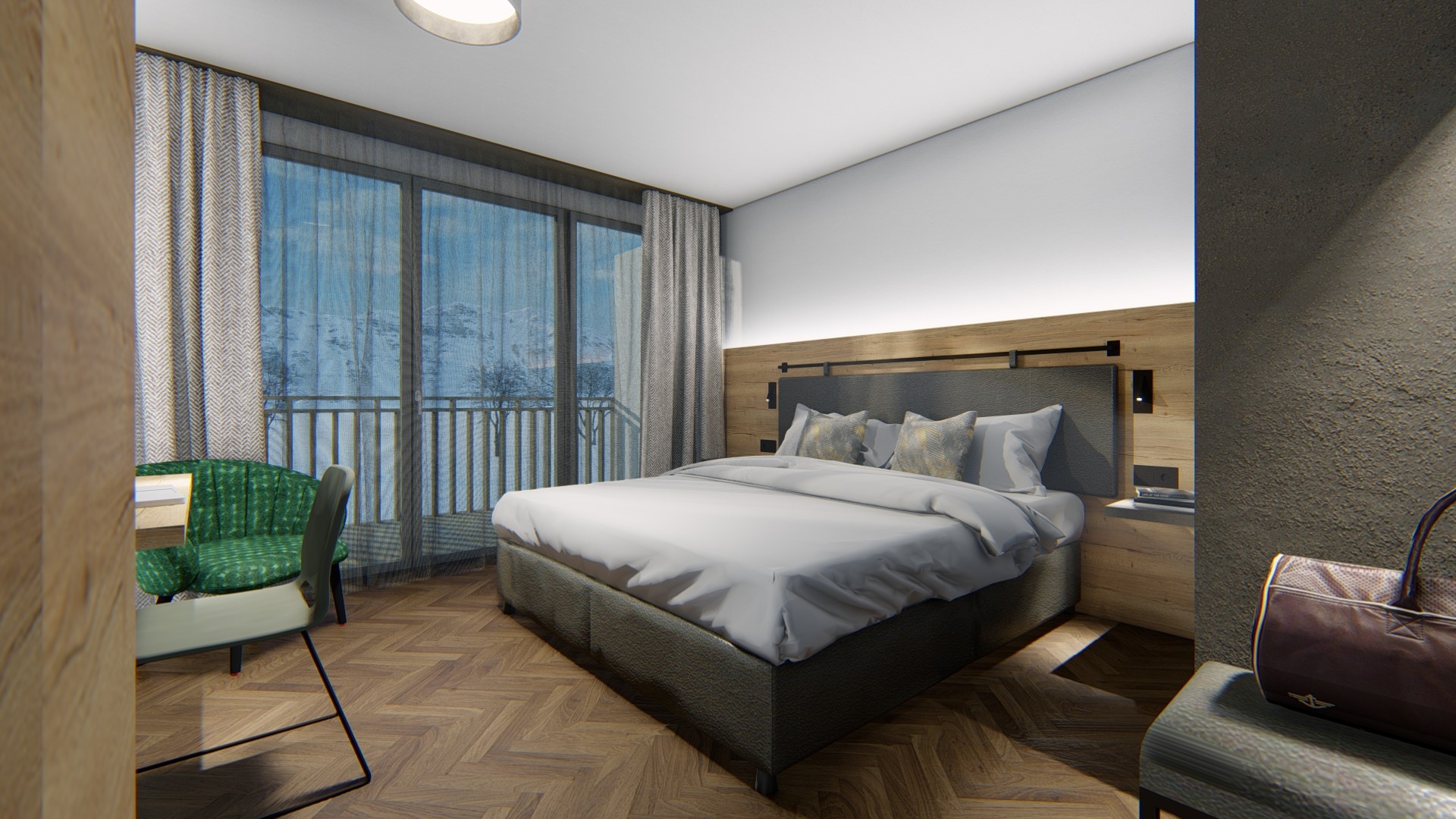 Hotel Krone Zimmer 303.3 ©Hotel Krone Churwalden